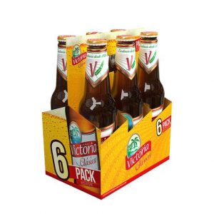 6 pack Victoria clasica Botella desechable