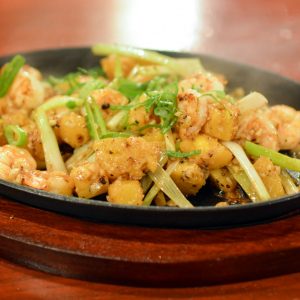 Garlic Shrimp Skillet