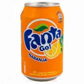 Fanta Naranja Lata