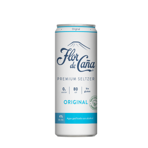 Flor de caña seltzer