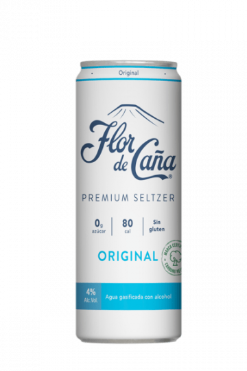 Flor de caña seltzer