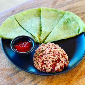 Amped Jackfruit Quesadilla