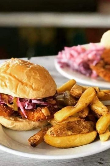 Chicken Schnitzel Sandwich