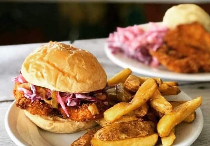 Chicken Schnitzel Sandwich