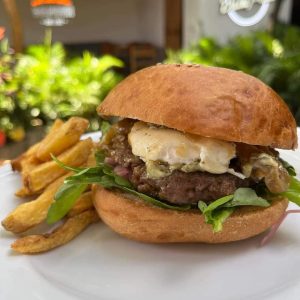 Goat Cheese Burger