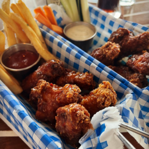 Crispy chicken wings