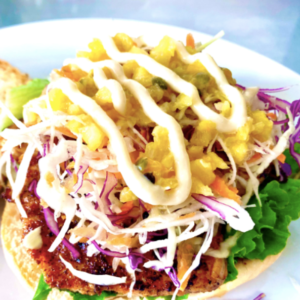 Blacked Mahi Mahi Sandwich