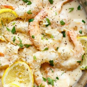 Camarones Al Parmesano