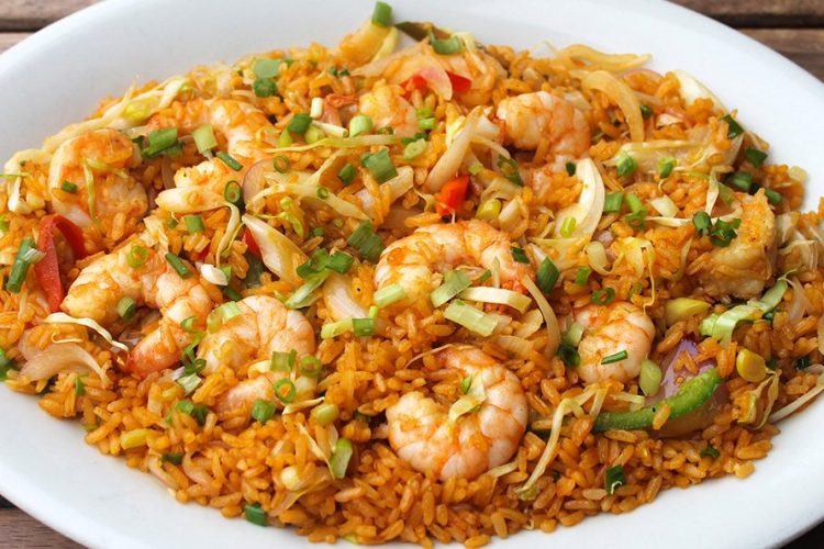 Arroz con Camarones