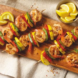 Brochetas de Mariscos