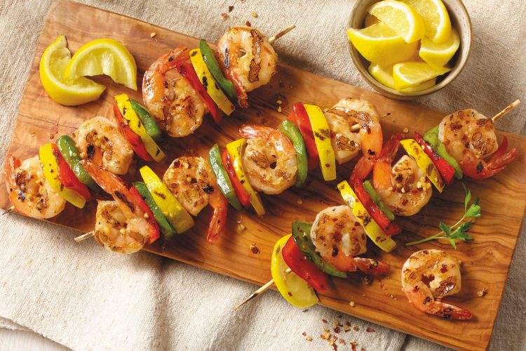 Brochetas de Mariscos