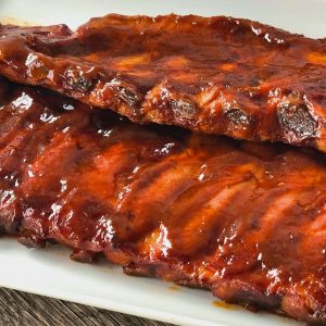 Costillas de cerdo BBQ