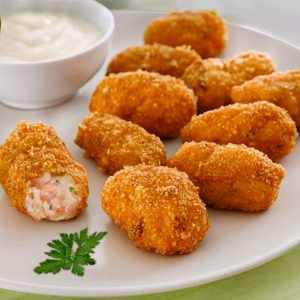 Croquetas de mariscos