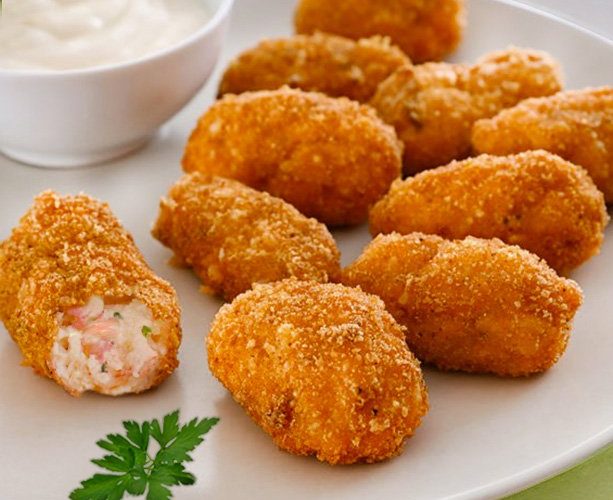 Croquetas de mariscos