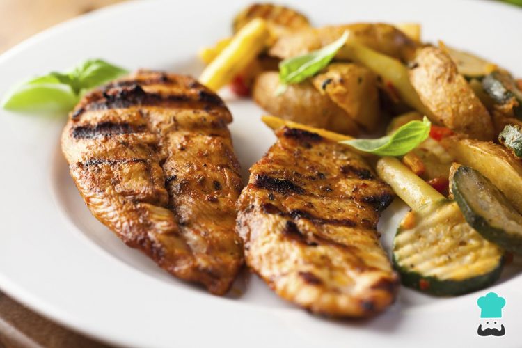 Filete de pollo a la Plancha