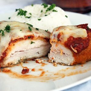 Filete de pollo al Parmesano