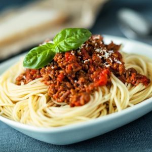 Pasta boloñesa