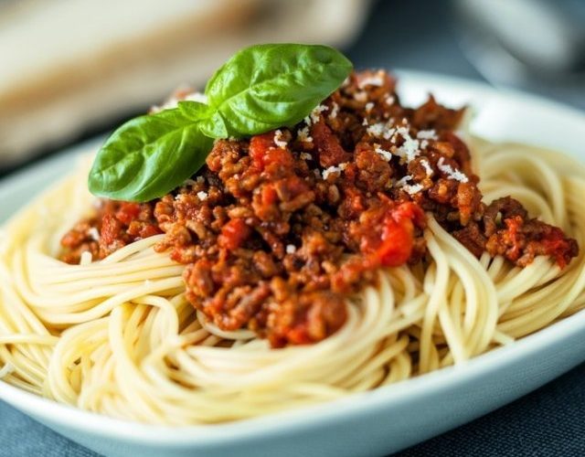 Pasta boloñesa