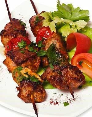 Brochetas de Res