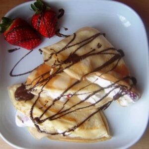 Crepes con Helado