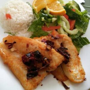Filete de Pescado al Ajillo