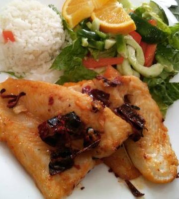 Filete de Pescado al Ajillo