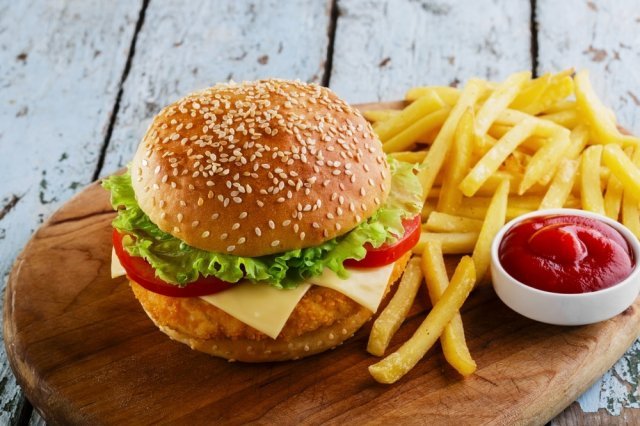 Hamburguesa de Pescado