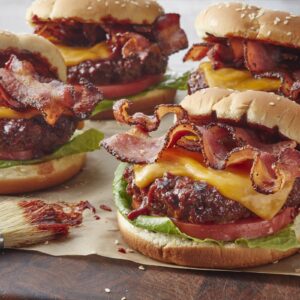 Hamburguesa de Tocino