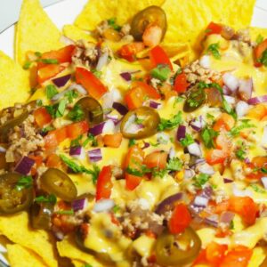 Nachos con Queso