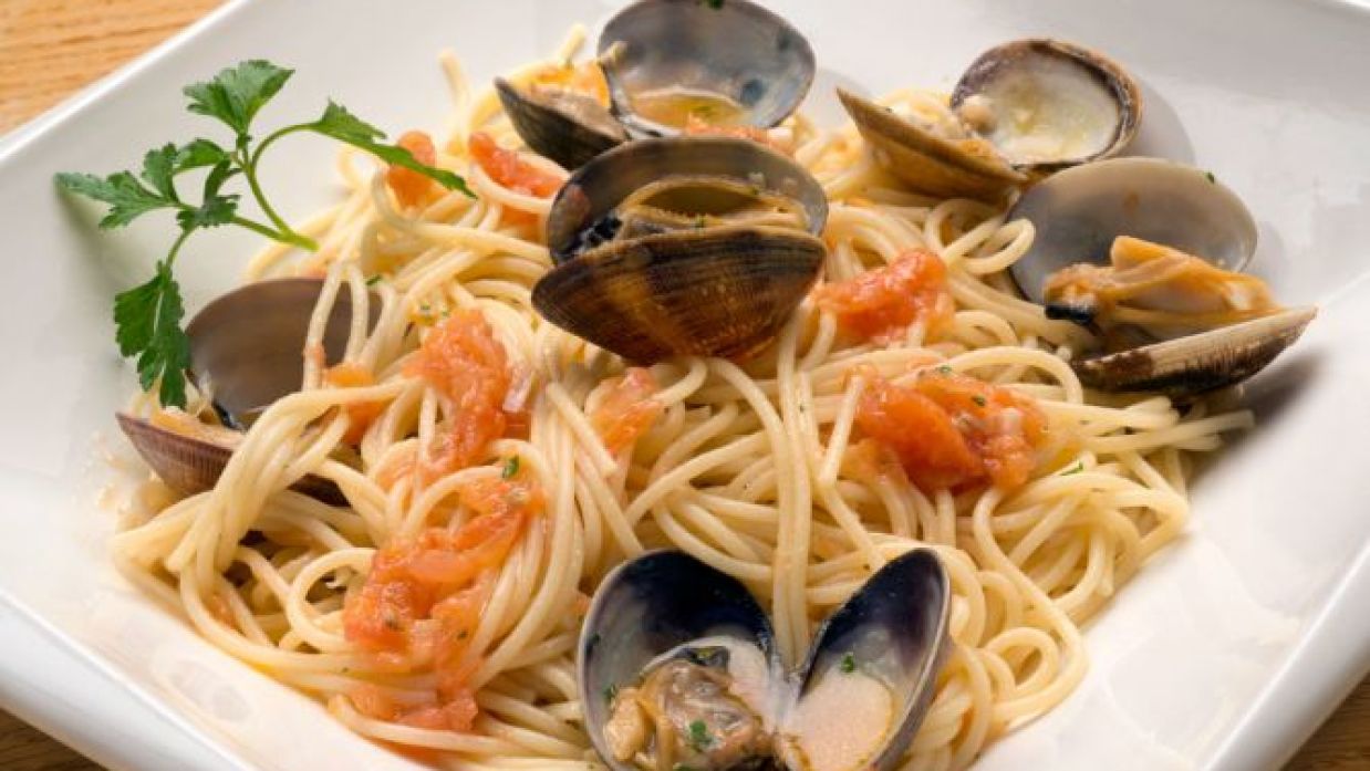 Spaguetti con Almejas