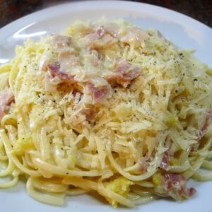 Spaguetti con Carbonara