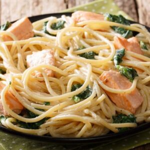 Spaguetti con Pescado