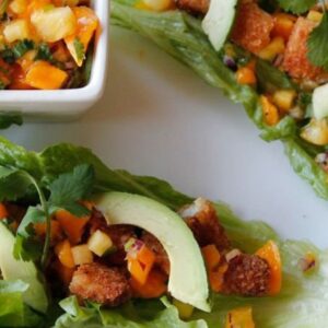 Taco Salad de Pescado