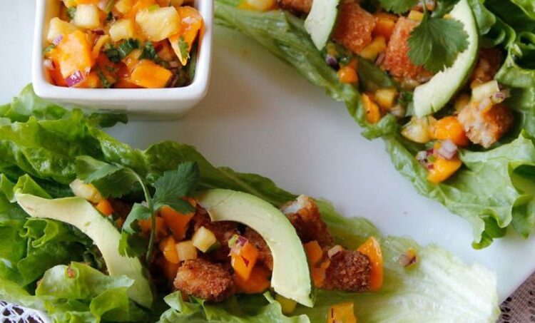Taco Salad de Pescado