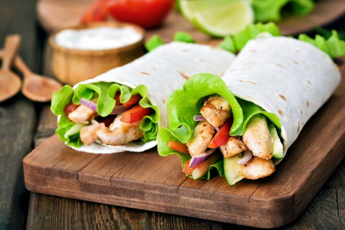 Wraps de Pollo