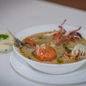 Sopa Marinera (5 Tipos de Mariscos)