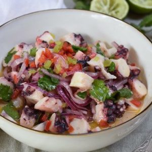 Ceviche de Pulpo