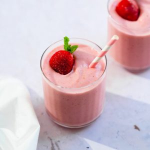 Strawberry y Banana Smoothie