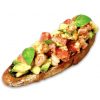 Tostada con Camaron
