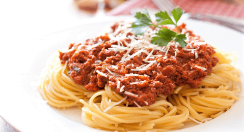 Spagetti con Carne