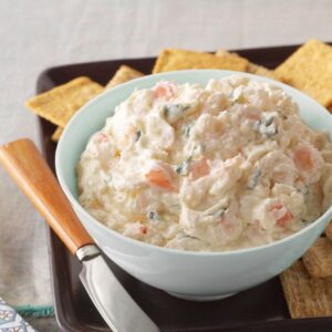 Dip de Camarón en Crema de Mariscos