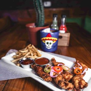 Chicken fingers with Fries