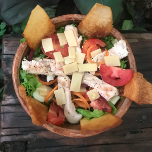 CHEESY CHICKEN BACON SALAD