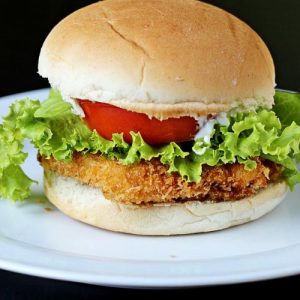 Chicken Burger Grilled / Fried