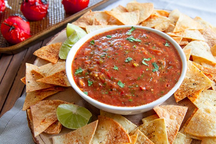 Chips con Salsa