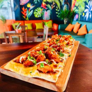 Buffalo Chicken Flatbread
