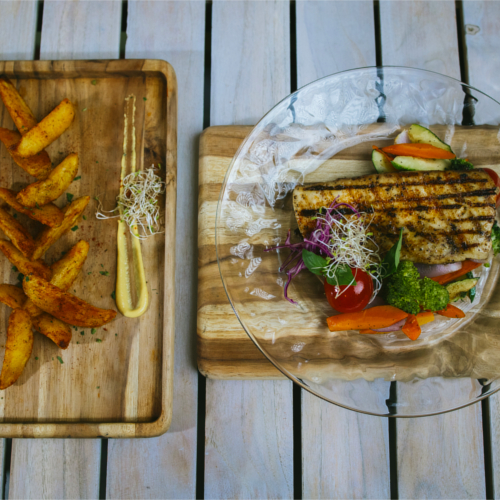 Dorado a la parrilla