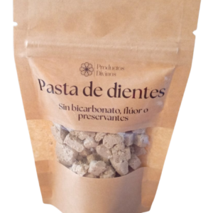 Pasta de dientes natural