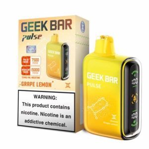 Geek Bar 15000 puff Grape Lemon