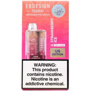 Elfbar TE 6000 puff Strawberry Ice